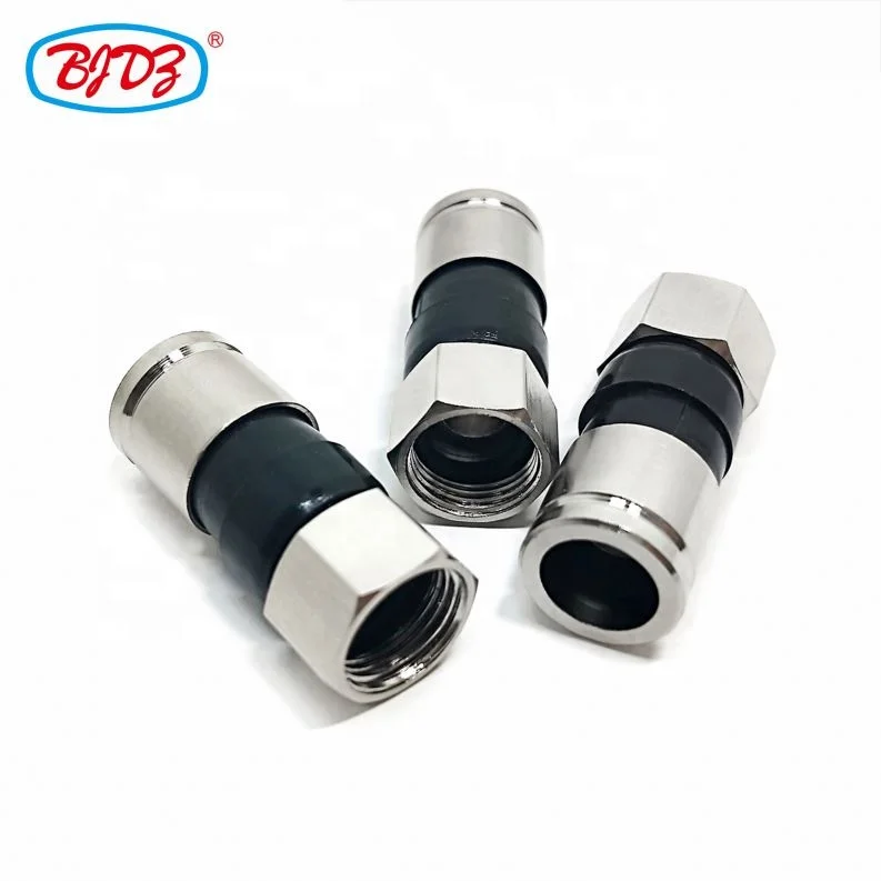 Hot Sell For RG6 Compression F Connector Coaxial Cable