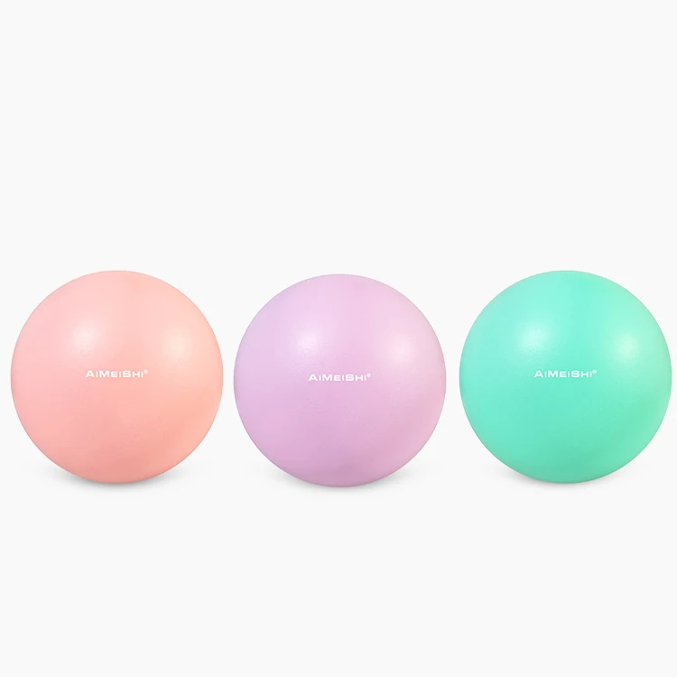 25CM Small Inflatable Anti Burst Yoga Gym Exercise Fitness Natural Rubber Yoga Massage Ball