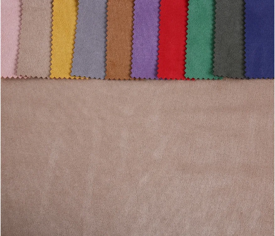 cheap Jersey Knit Fabric SCUBA SUEDE fabric SOLID PD with good quality for garment Scuba Suede Polyester