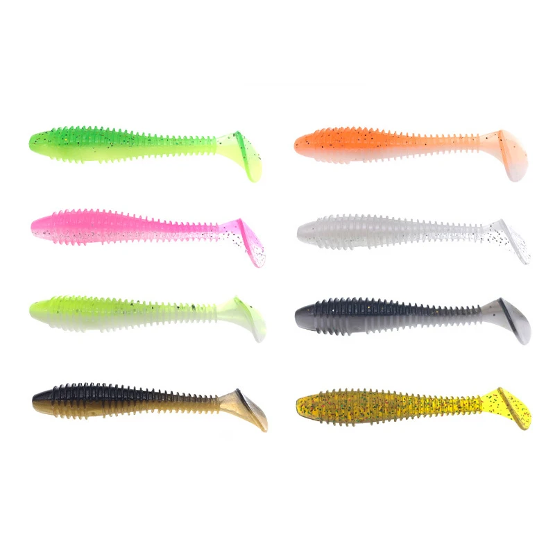 CWDR09B soft plastic fishing lure silicone fish lure set artificial soft baits fishing lure