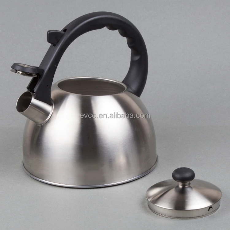Satin Splendor 2.8 Qt. Stainless Steel Whistling Tea Kettle