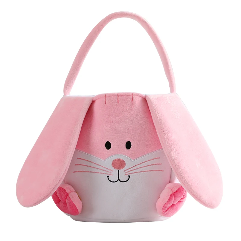 Kids Wholesales Cute Popularity Printing Colorful Easter Decorations Easter Basket