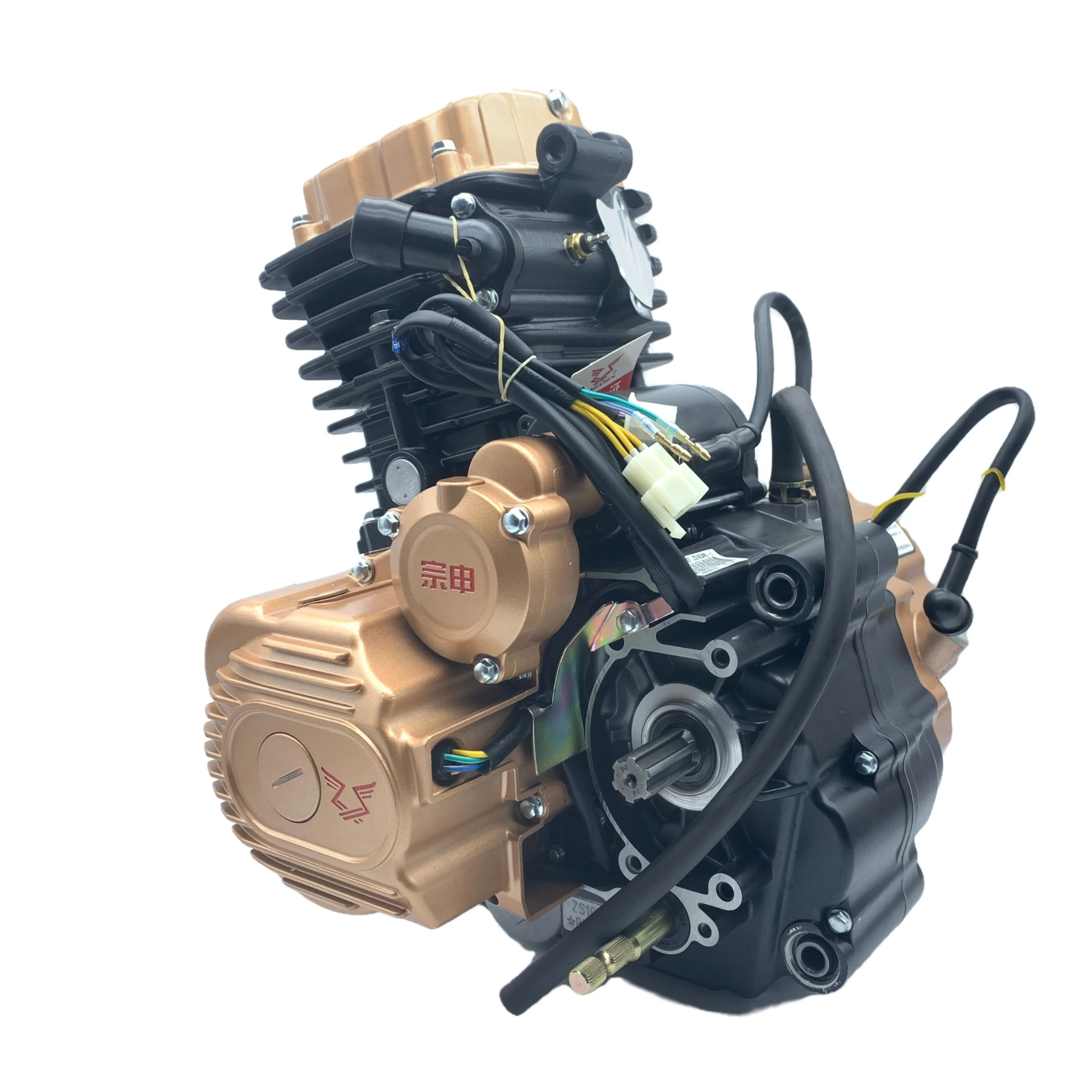 Zongshen JINGQING HANWEI high quality cargo gasoline heavy duty CG200 250cc 300cc water-cooled engine assembly for South America