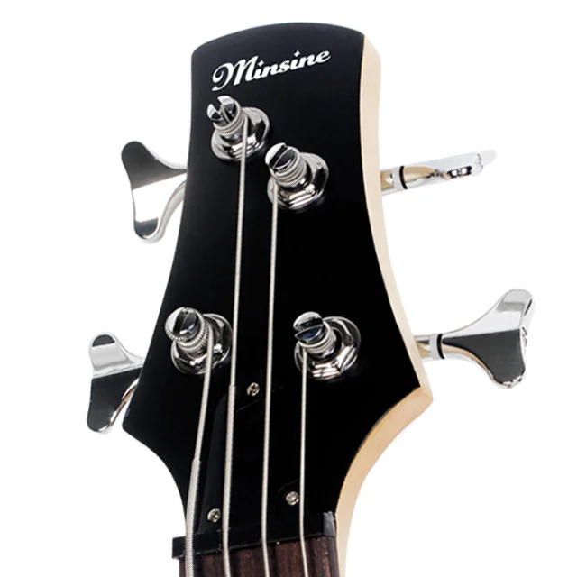 
Factory OEM Wholesale price 4 string musical instruments connected body electric bass guitar stringed instruments guitars 