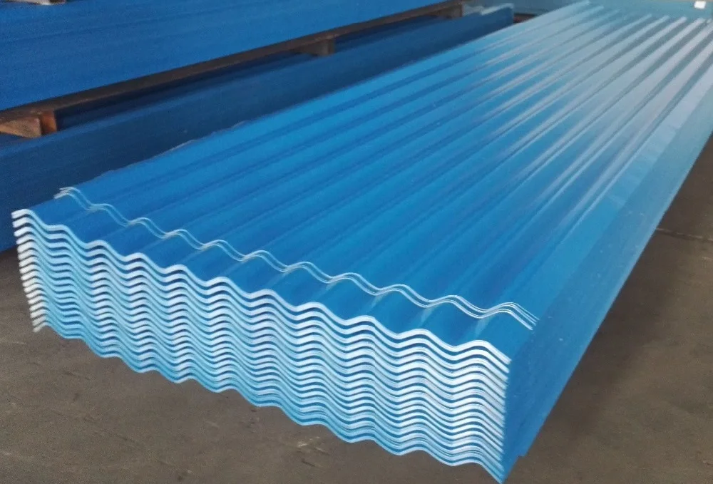 Цветная стальная плитка из гофрированной стали высокопрочная констр