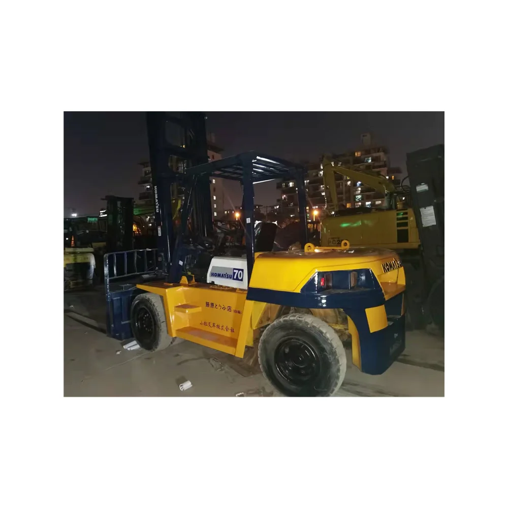 good quality used komatsu 70 forklift 7 tons forklift for sale in China original