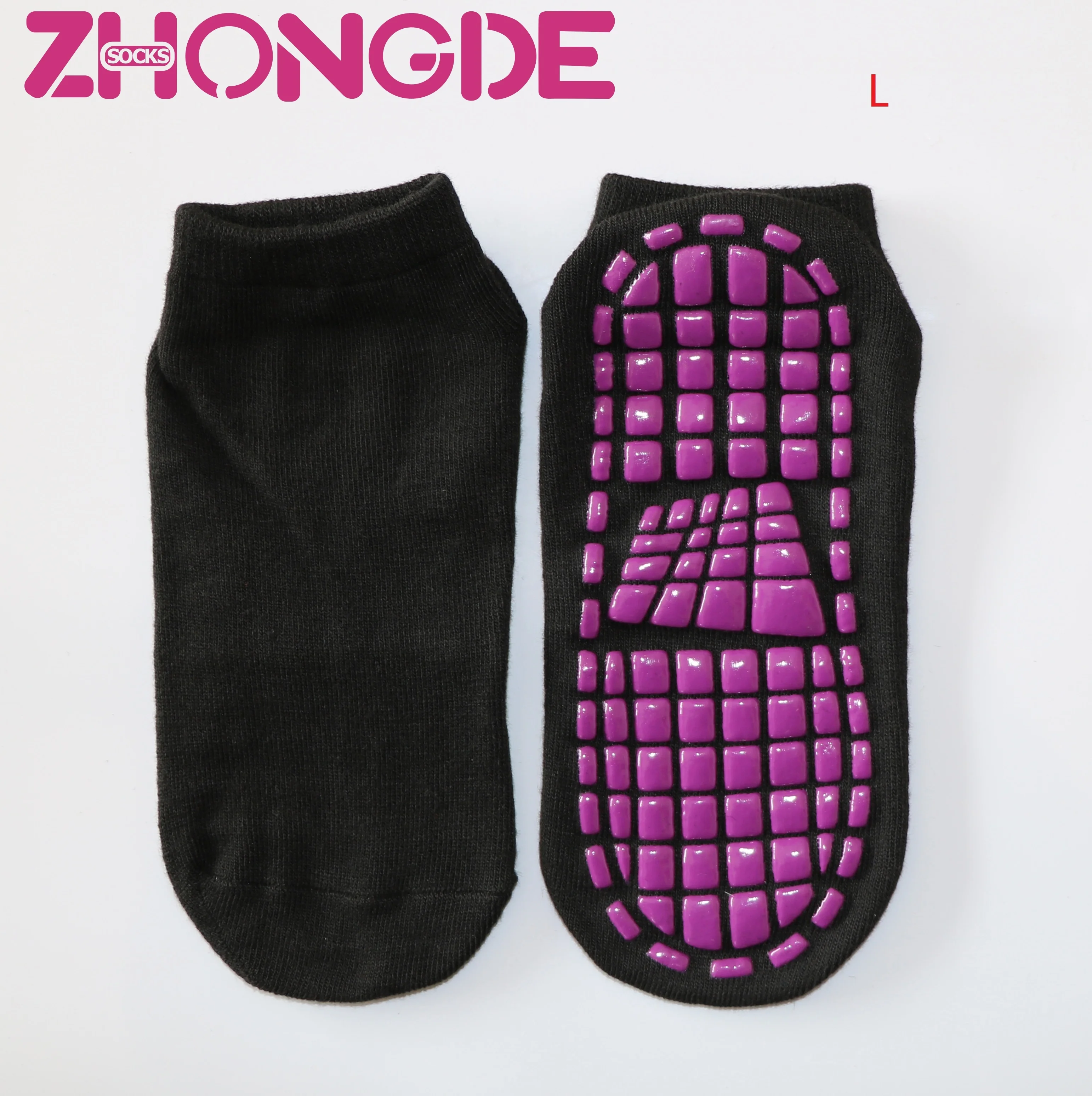 ZD001 Оптовая Премиум сережки из высококачественного гипоаллергенного сплава хлопка с нескользящей подошвой; Батут jump носки