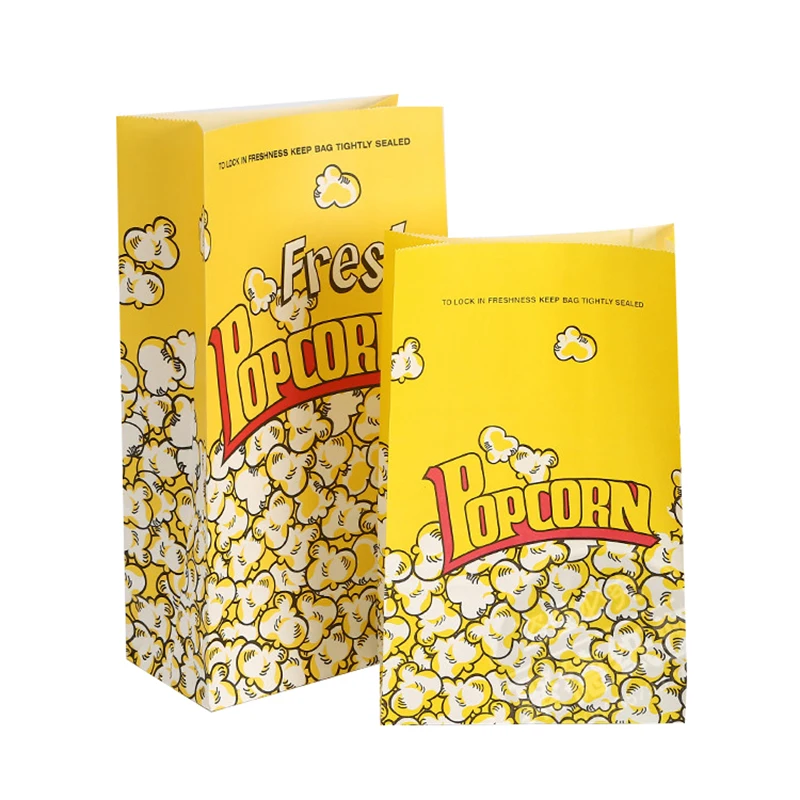 Fried Chicken Take Away bucket bags Disposable Popcorn Container Fries Burger Packaging Take Out Paper Meal Box