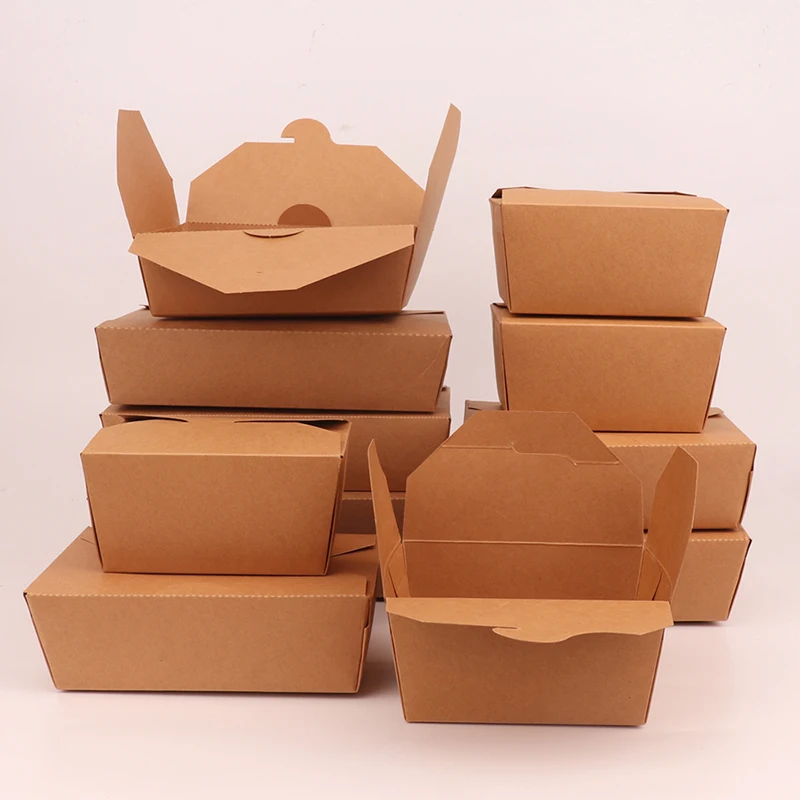 Eco Friendly Durable Natural Custom Logo Pack Folding Shipping Mailing Kraft Paper Box Custom Logo Printed Paper gift Box