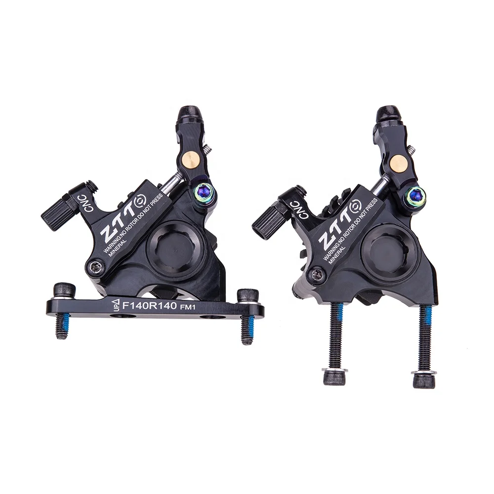 Road Bike Line Pulling Hydraulic Disc Brake Calipers Flat Mount Gravel Bicycle Oil Disc Brake with brake rotor