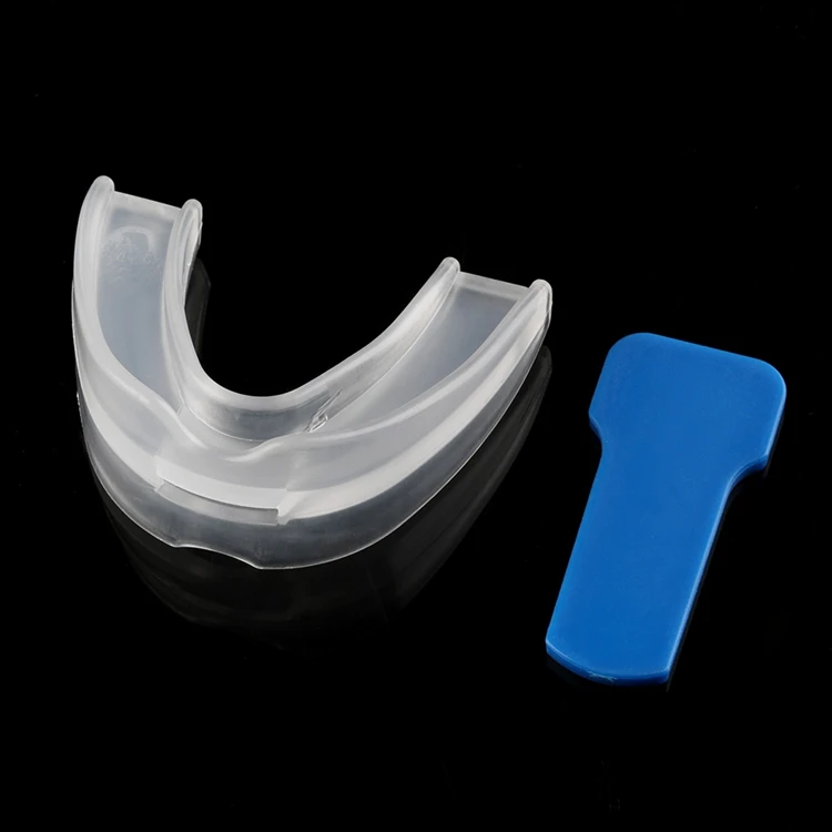 Anti Bruxism Mouth Guard Brace Oral Teeth Grinding Protector Sleep Apnea Guard Double Layer Mouthpiece Stop Snoring Device