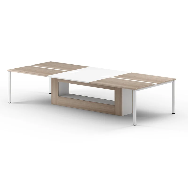 Meetco Custom Office Conference Table Luxury Wood Modern Negotiation Meeting Room Table