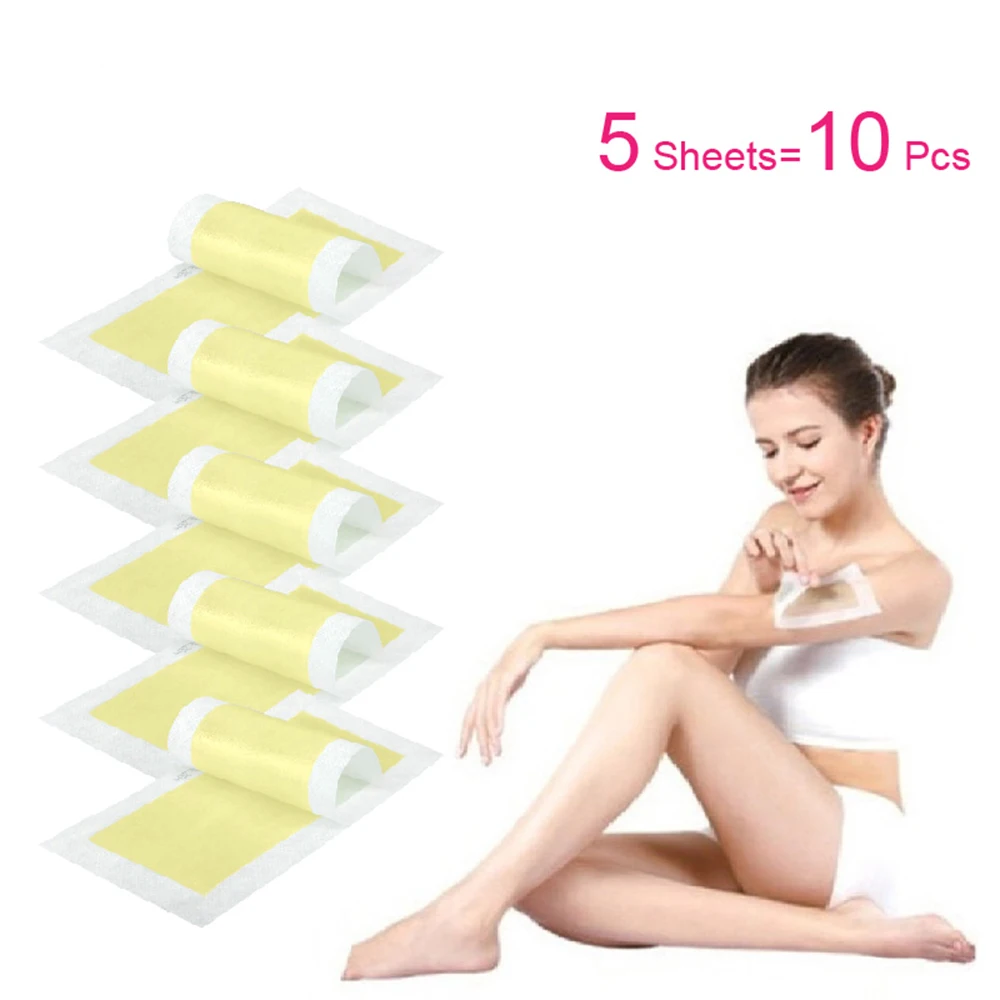 40pcs Wax Strips Body Face Hair Removal Depilatory Wax Hair Removal for Woman Depilatory Wax