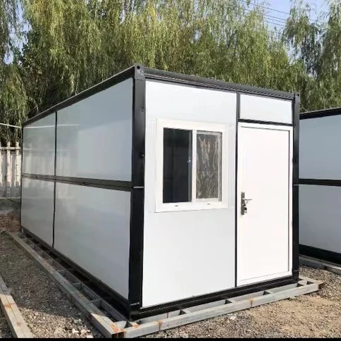 mobile expandable foldable house prefab 30ft 40ft foldable container house laboratory