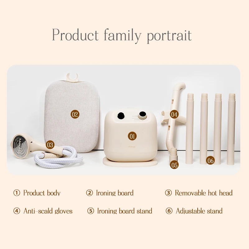 All-in-One Garment Steamer and Iron Steamer For Clothes with Ironing Board and Clothing Hanger