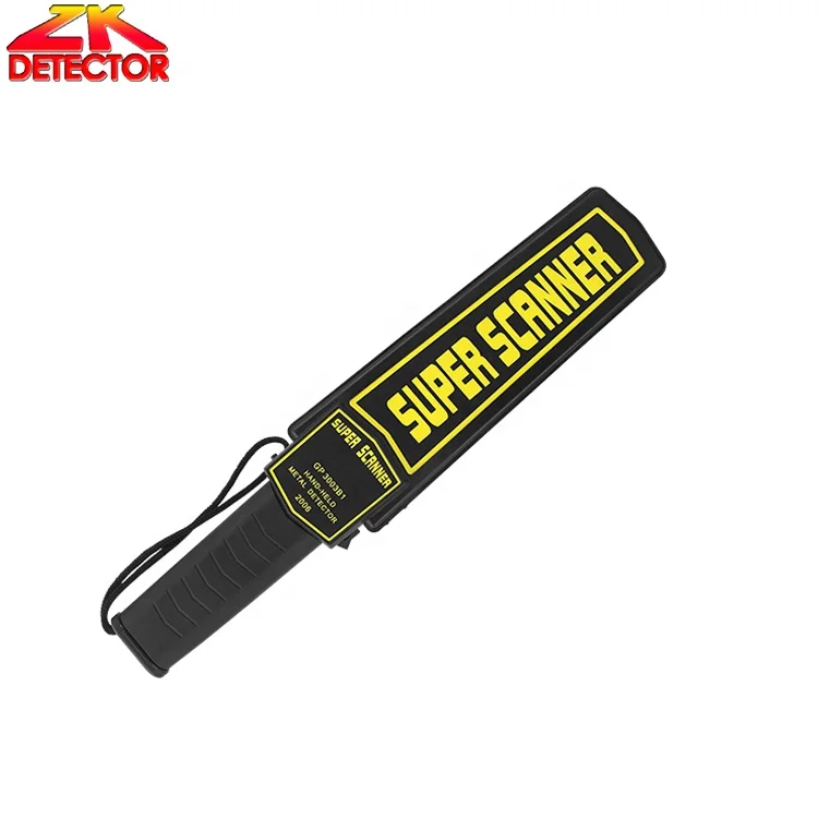 Аэропорт вход в метро лучшую защиту черный ручной металлодетектор с низким потреблением
