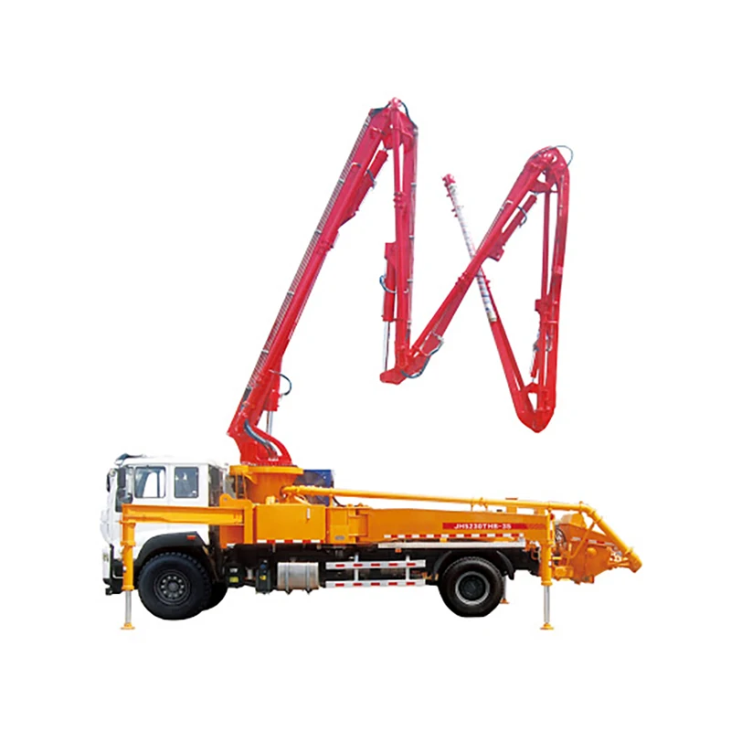 China JIUHE small concrete pump 17m 18m 20m 30m mini concrete pump truck with low price