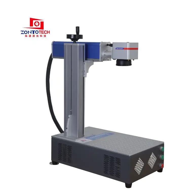 New Model Portable 3D Co2 Mini Laser Marking Machine Adopts Impor