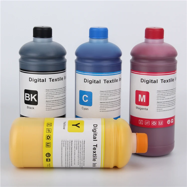 Premium White DTG Textile Inkjet Printer Ink For Epson R1800 2200 L 1800 F 2130 F6000 9880