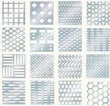 Full automatic perforating mesh hole punching machine