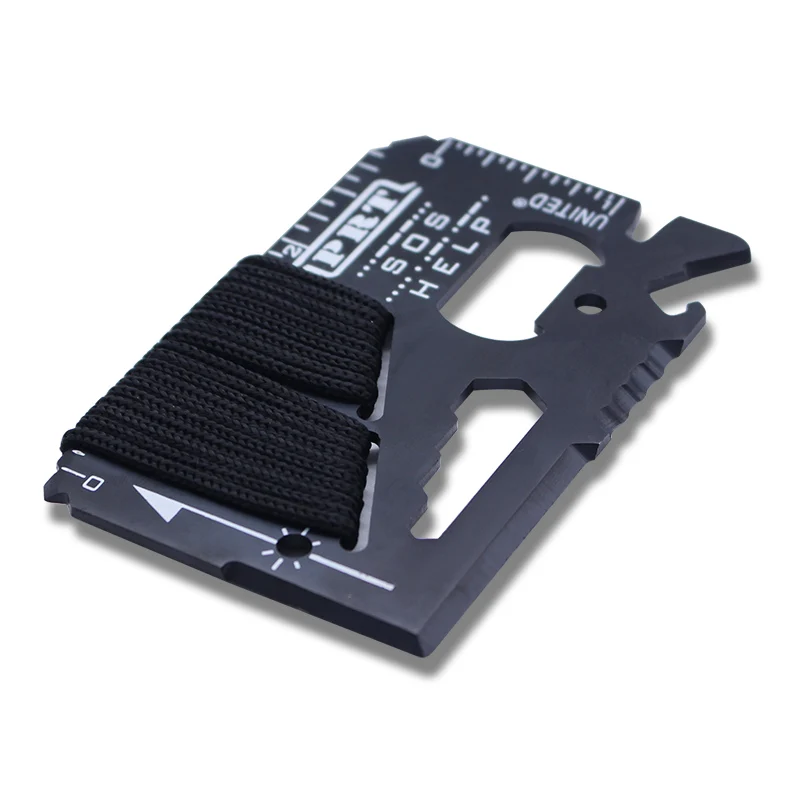 
11 in 1 Multitool Utility Key Wallet Stainless Steel Survival Pocket Tool Card 