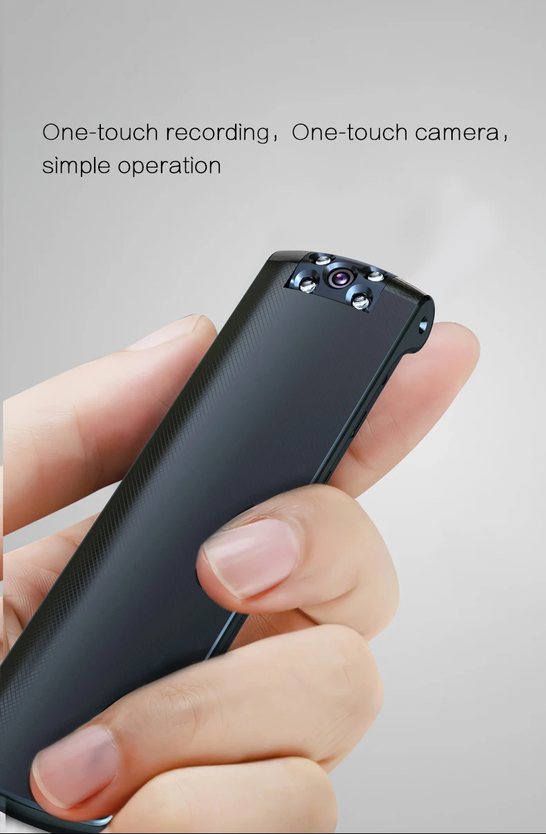 Portable 1080P Full HD Very Very Small Body Worn Camera With Voice Recorder