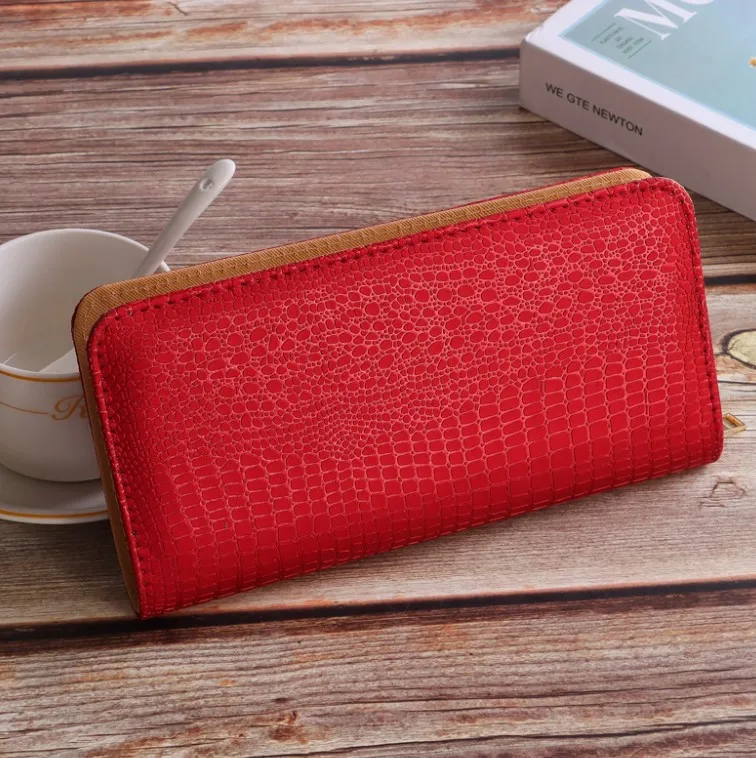 Manufacturers Wholesale Pu Student Ladies Hand Wallet Fashion Multi-Card Wallet