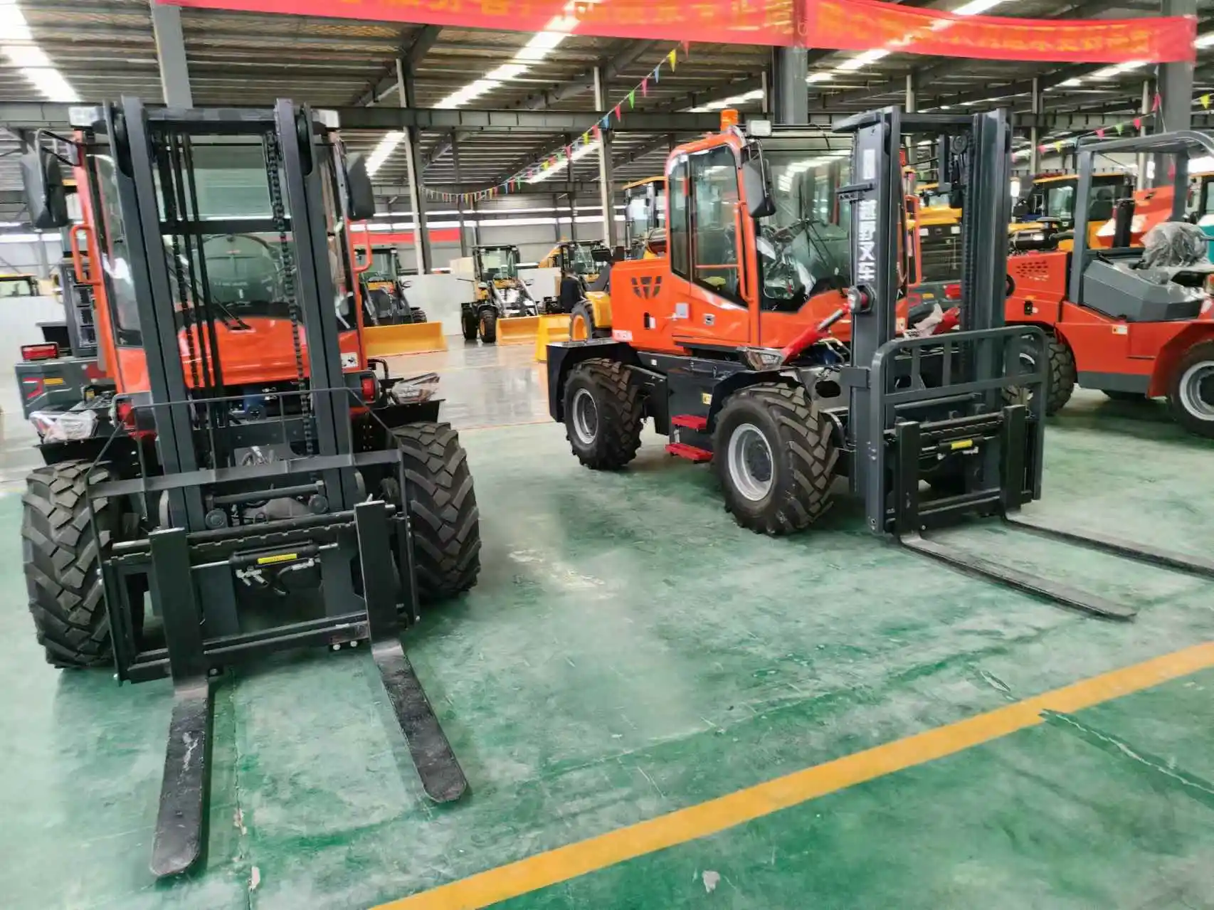 Multifunctional Diesel off Road Lista De Precios De Monta 5000kg 10000kg 10ton Rear Steering All Rough Terrain Forklift with CE
