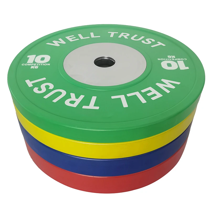 Weightlifting bumper plate China factory direct manufacturer wholesale bumper weight plates
