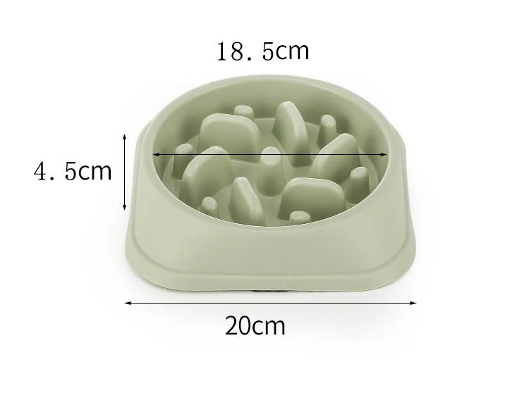 Привлекательная Веселая миска для медленного кормления собак для жевания
