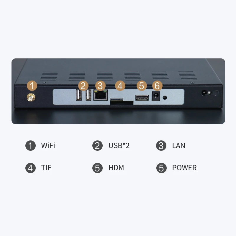 27 inch high brightness advertising players usb offline lcd advertising display screen monitor