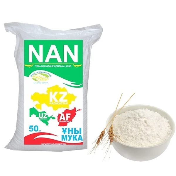 Baking Wheat Flour Kazakhstan Wholesale Natural Organic First Grade Baking White Wheat Flour ELITE 50 Kg Bag Bulk Flour