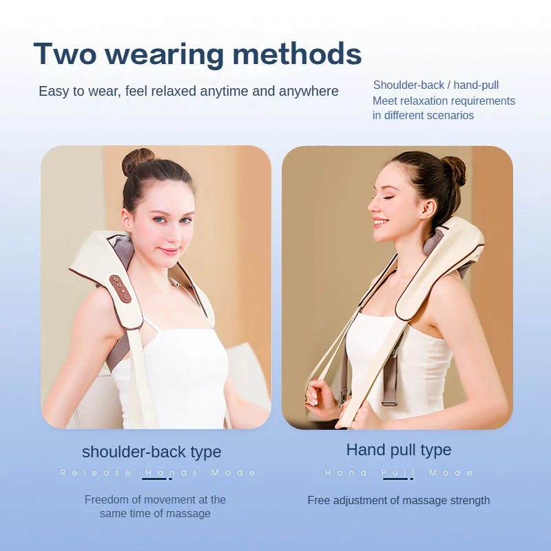 Heated Shiatsu Kneading Massager Pillow Product Type Massage Products