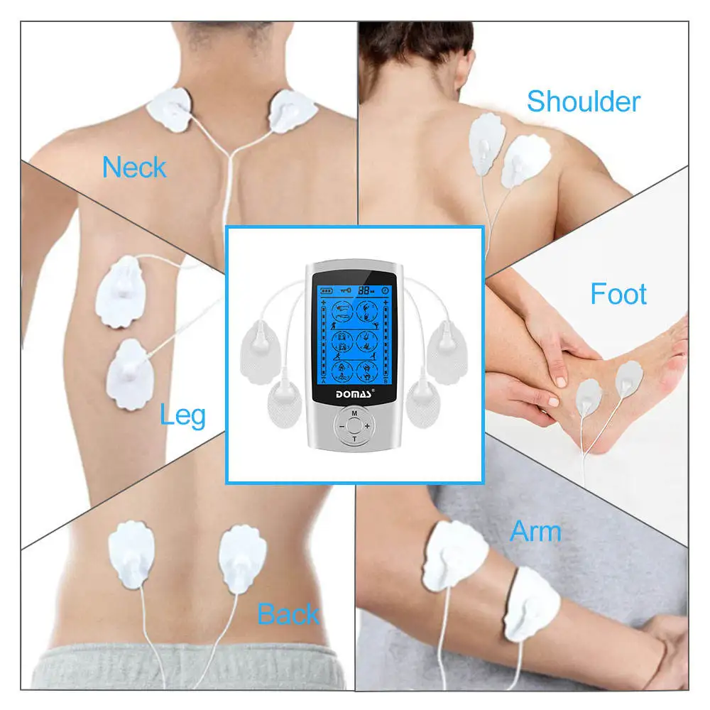 DOMAS Mini 2 Channel  Muscle Stimulator Slimming Machine Fitness Therapy  Massager ems tens