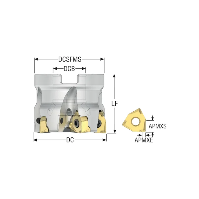 R220.96-0050-08-4A, высокоточные фрезы