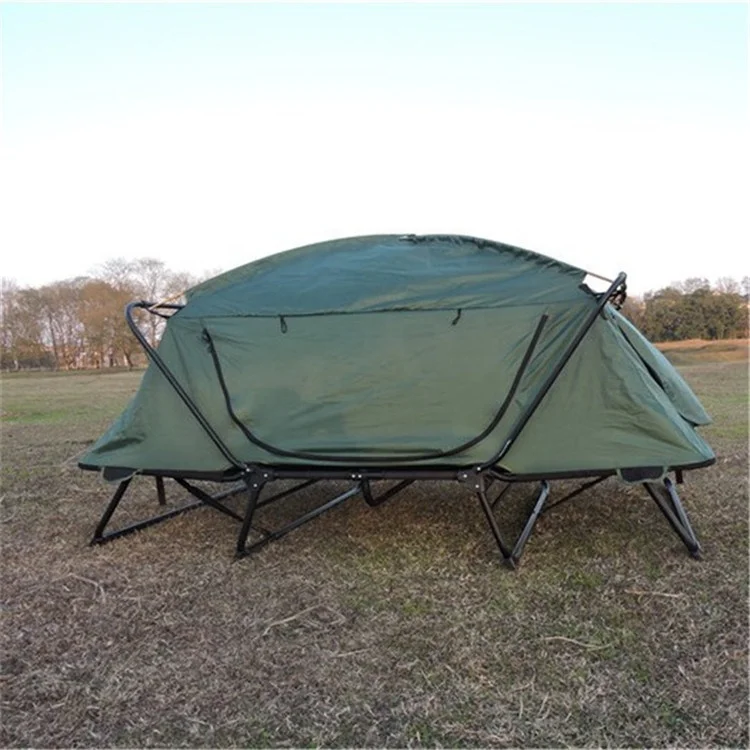 Outdoor Oxford folding hunting waterproof breath hiking tent beach lounge both for tent and folding chair bed double use