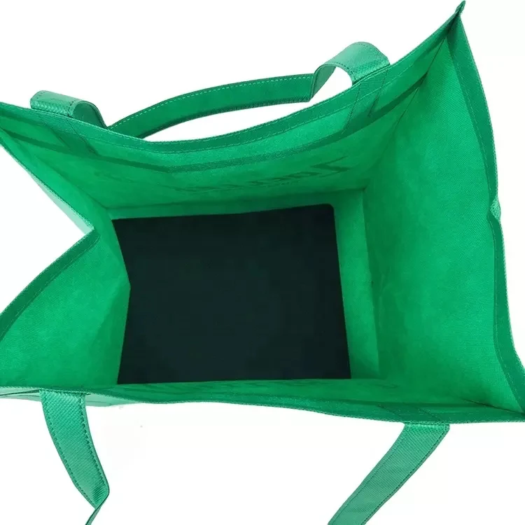 Eco friendly grocery packaging shopping durable promotional non-woven tote non woven carry bags