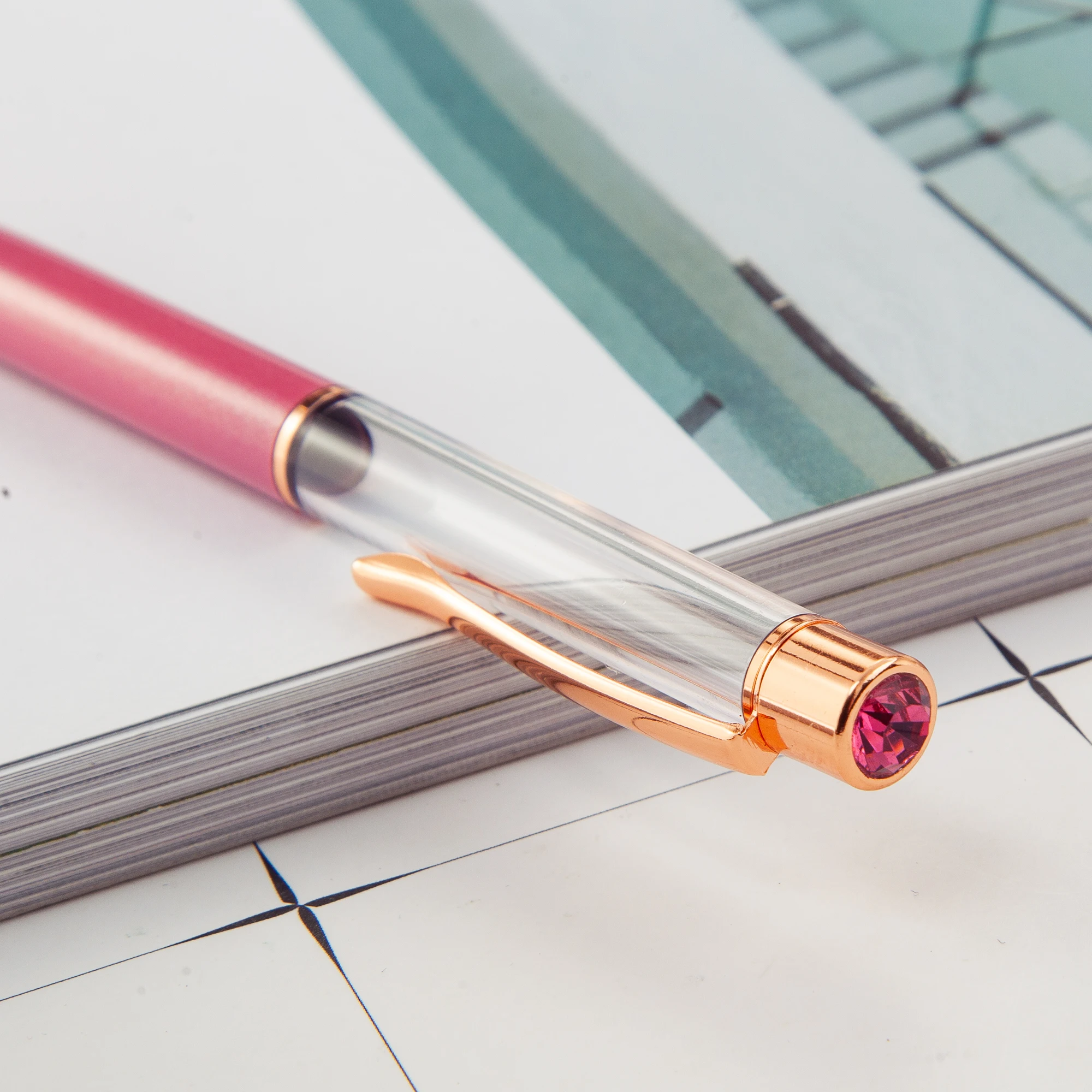 
Innovative Design Gift Personality Custom Logo DIY Empty Tube Ballpoint Pen 