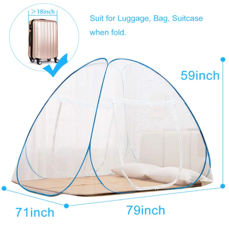 
king size mosquito net for double bed with curtain bottom 