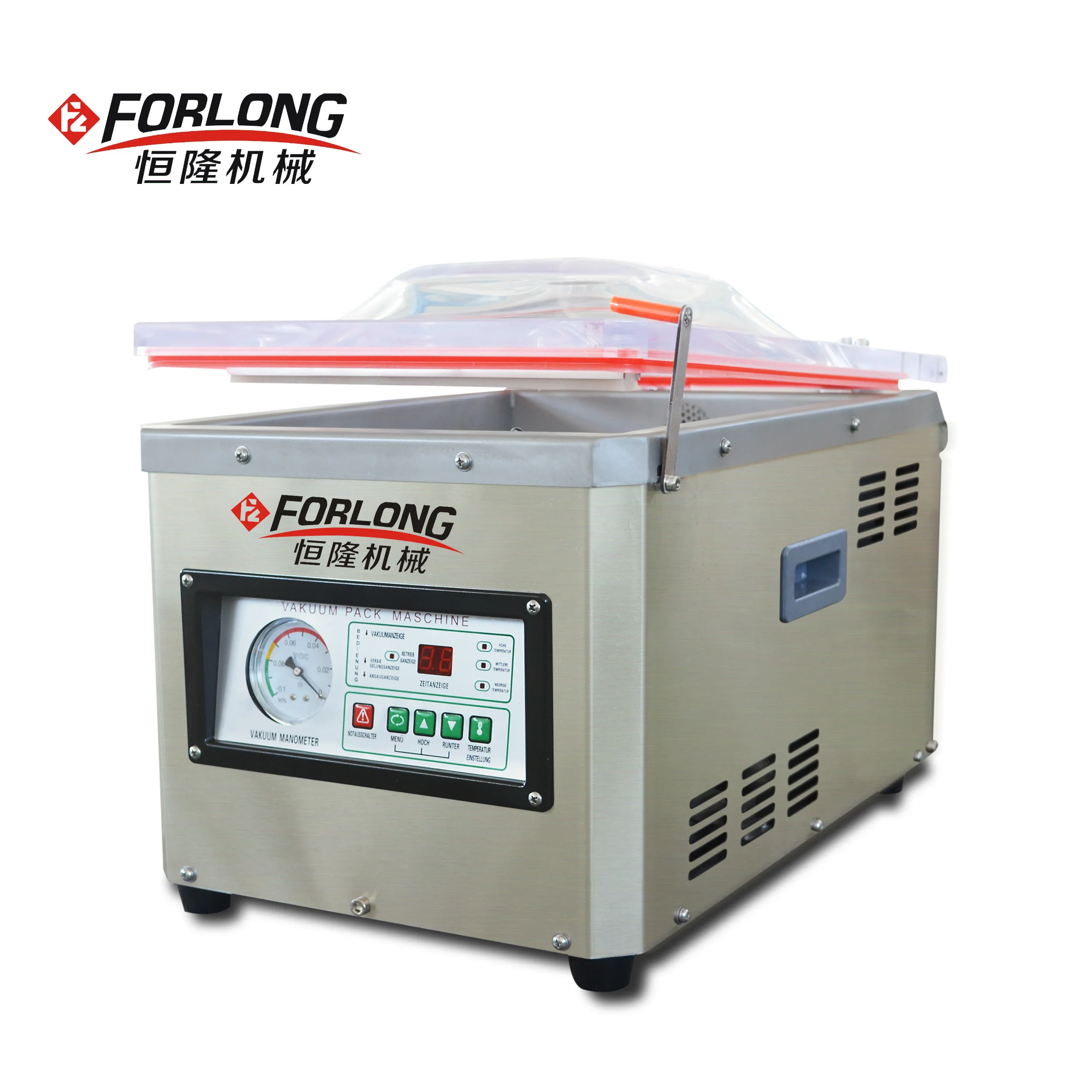 meat and egg dz-260 table type single chamber packaging machinery /vacuum packing machine/fish meat bag vacuum packaging machine
