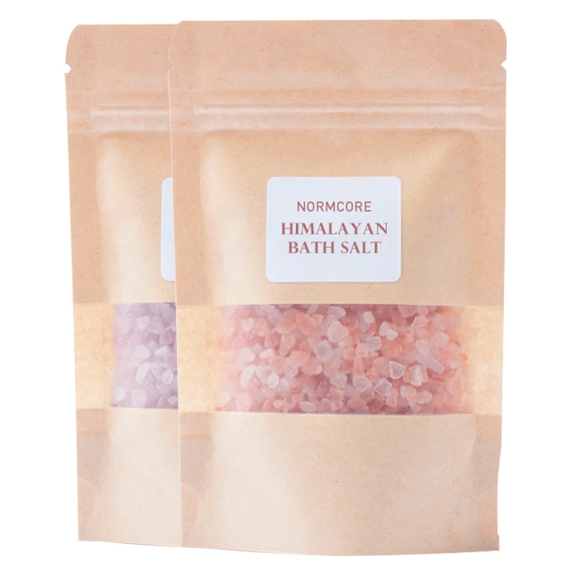 OEM Private Label  Floral Scent Bath Soak Himalayan Badesalz Bath Epsom Sea Salt Spa Body and Foot Bath Salts