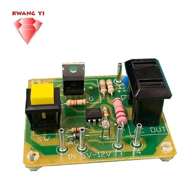 Желтое твердотельное реле для пинбола