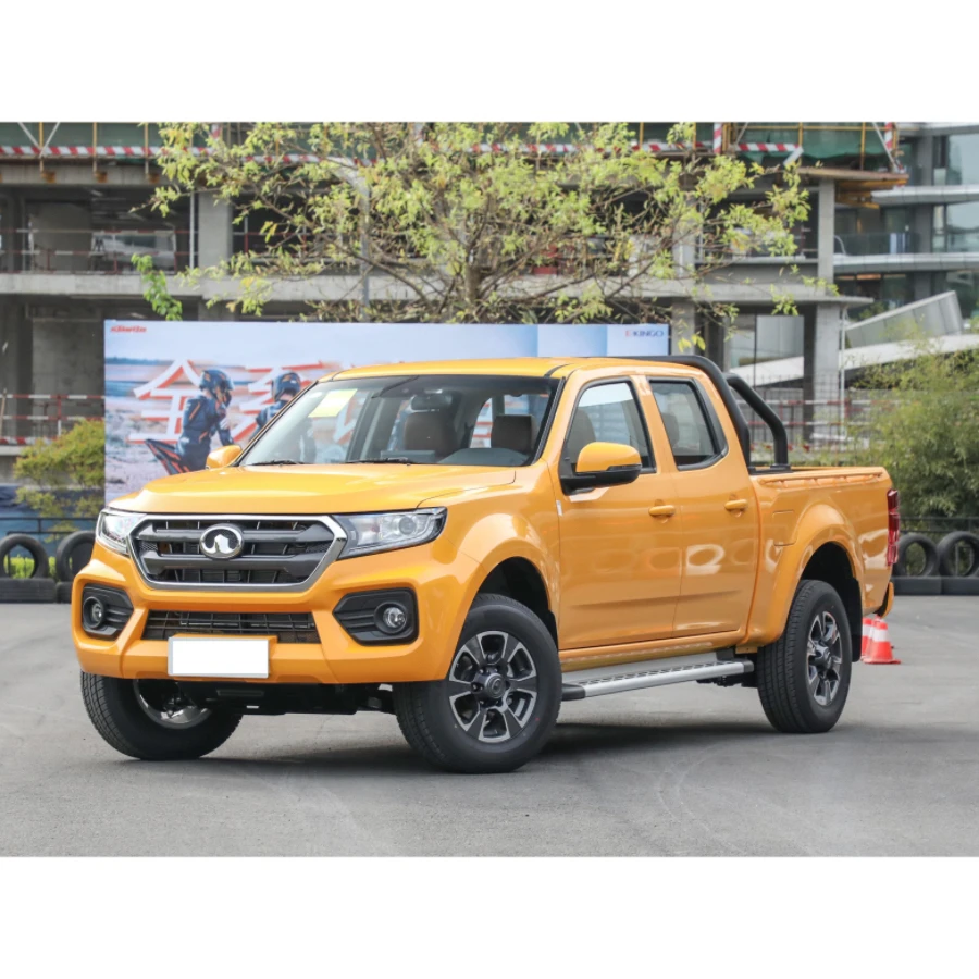 Wholesale price Chinese Pickup Truck Gasoline and Diesel 4x4 2.0T manual vehicles new gas car for Great Wall Motor WINGLE 7