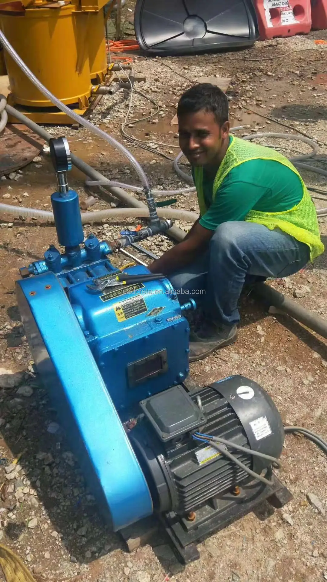 BW250 powerful small triplex mud pumps drilling mud pump for sale