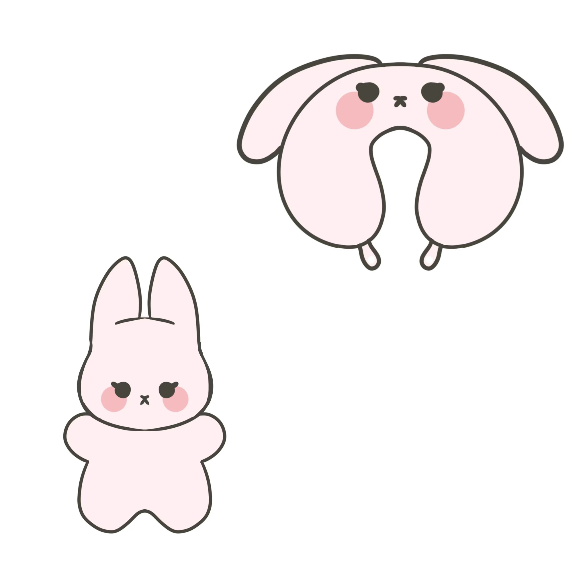 Custom animal print throw pillow Design Factory OEM cat U-Shaped neck pillow soft nap pillow For Airplane Car