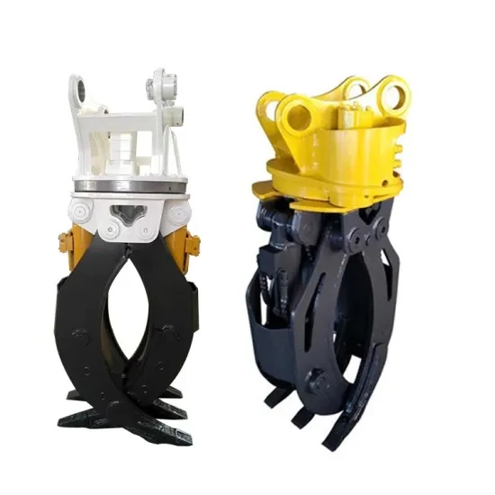 
Hydraulic rotating wooden Grapple for excavator parts 