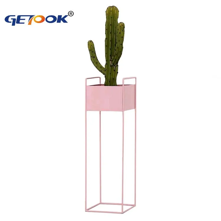 Mid century  Elegant Garden planter pot holder Metal Plant Stand