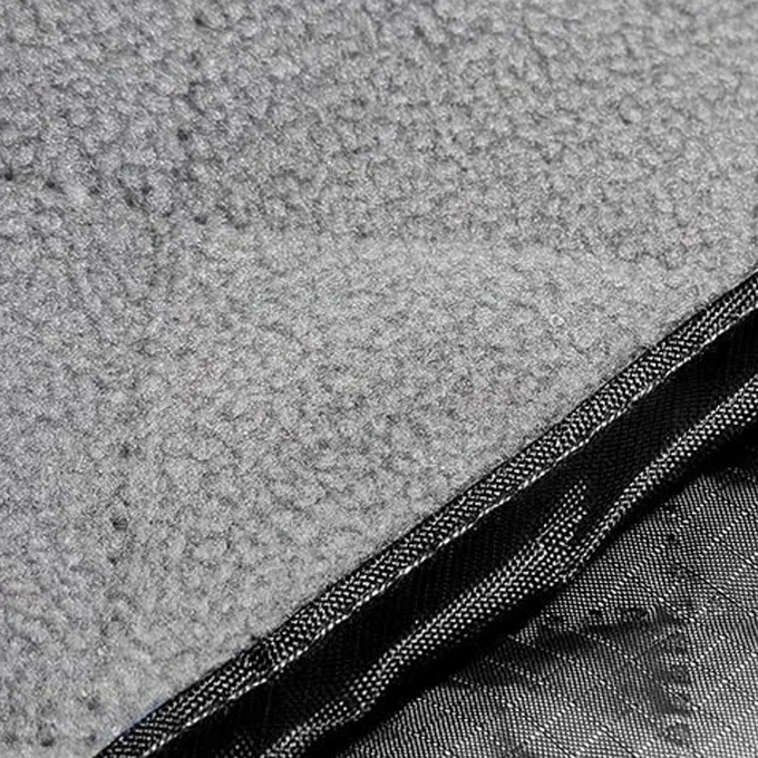 Outdoor waterproof custom logo quilted stadium folding picnic fleece blanket for camping