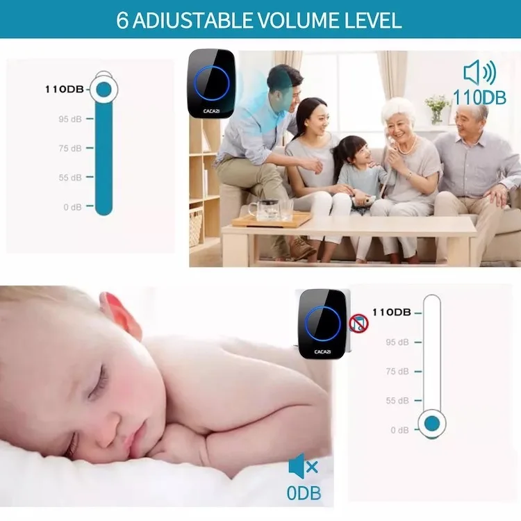 A10 wireless doorbell-9