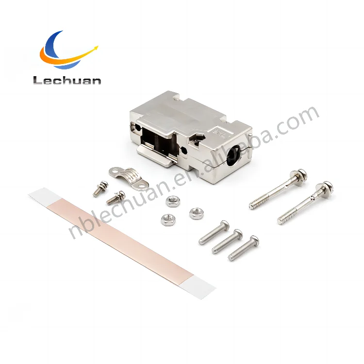 D-SUB Backshell 9Pin DDK I7JE Series Hood Kit 17JE-09LH1-1A-CF Right angle